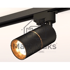 Светильник Ambrella light XT6302020 SBK/PYG черный песок/золото желтое полированное MR16 GU5.3