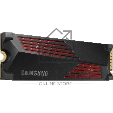 Накопитель SSD Samsung 990 Pro 4Tb, PCIe 4.0 x4, M.2 2280, NVMe, R/W 7450/6900, с радиатором