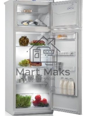 Холодильник Pozis Мир 244-1 белый глянц. двухкамерный 230/60 л морозилка сверху