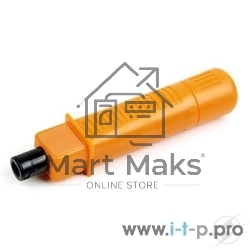Монтажный инcтрумент Hyperline HT-3140 (HT-314B) Инструмент для заделки витой пары (камера хранения, регулировка ударного эффекта, нож в комплект не входит)