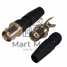 Разъем гнездо Rexant BNC под винт с колпачком