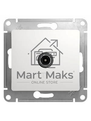 Механизм коннектора TV антены Glossa бел. SchE GSL000193