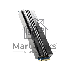Накопитель SSD Netac NV5000, 500Gb, M.2 2280, PCIe 4.0 x4, NVMe, R/W 5000/2500, с радиатором