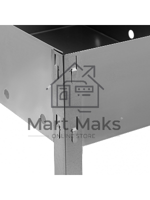 Мангал эконом 350x250x350 мм, Россия Camping Palisad