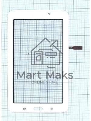 Сенсорное стекло (тачскрин) для Samsung Galaxy Tab 3 Lite 7.0 SM-T112, белое