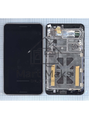 Модуль (матрица + тачскрин) для Asus FonePad 7 FE375CXG черный с рамкой