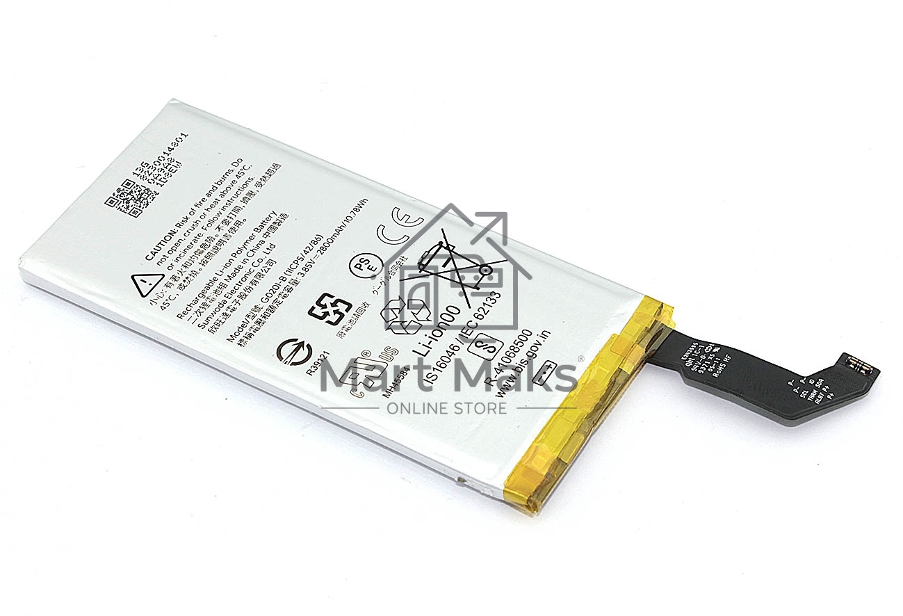 Аккумуляторная батарея для Google Pixel 4 (G020I-B) 3.85V 2800mAh Li-Pol