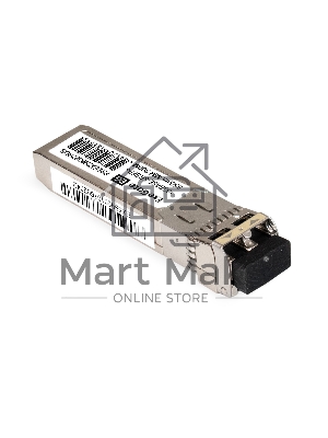 Трансивер SFP+ EXT-10G-MM850-LC2-300M (10GBase-SR для многомодового оптического кабеля, 10 Gbит/с, Tx:850/Rx:850 нм, до 300 м, разъем Duplex LC)