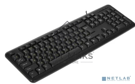 Клавиатура ExeGate Professional Standard LY-331L2-OEM (USB, полноразмерная, влагозащищенная, 104кл., Enter большой, длина кабеля 2,2м, черная, brown box)