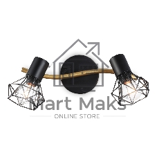 Светильник Ambrella light TR8656/2 BK/GD черный/золото E14/2 max 60W 330*100*185