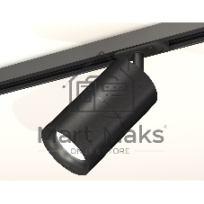 Светильник Ambrella light XT7402021 SBK/PBK черный песок/черный полированный MR16 GU5.3 (A2537, C7402, A2071, C7402, N7011)