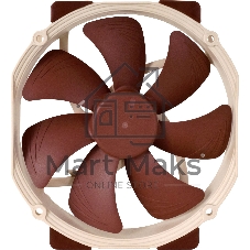 Вентилятор корпусной Noctua NF-A15 PWM, 140 мм, 300-1500 об/мин, 19.2 дБ, 4-pin PWM, без подсветки
