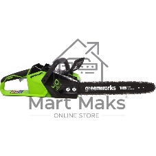 Цепная пила Greenworks GD40CS18 аккум. 3600Вт 4.89л.с. дл.шины:18