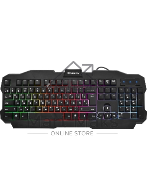 Клавиатура проводная Defender Ultra HB-330L RU, USB, черный