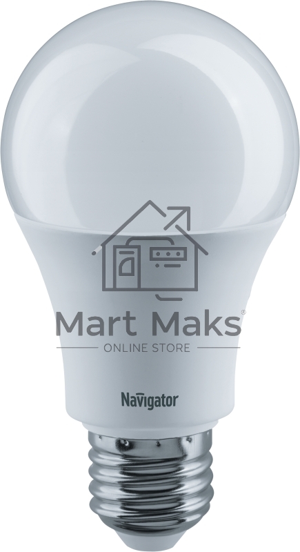 Лампа светодиодная Navigator 71 297 NLL-A60-12-230-4K-E27 (Standard) 12Вт грушевидная 4000К белый E27 1000лм 176-264В