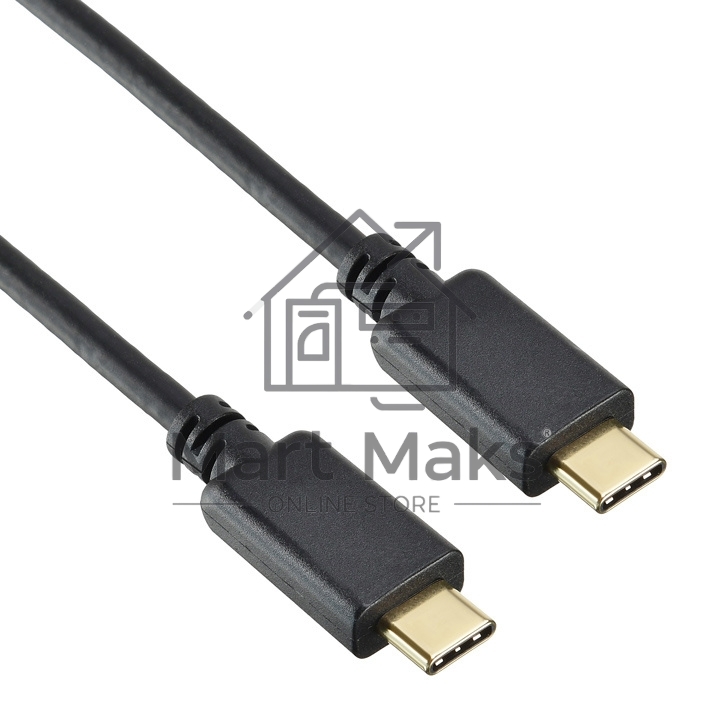 Кабель Buro PD15W USB Type-C (m) USB Type-C (m) 1м черный