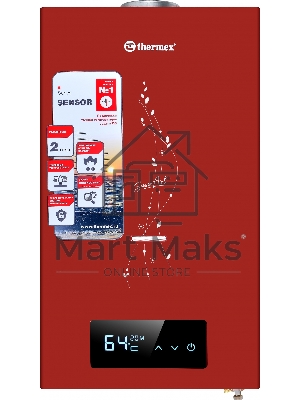 Водонагреватель проточный Thermex S 20 MD Art Red