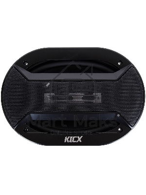 Колонки автомобильные Kicx RX 693 4Ом 15x23см (6x9дюйм) (ком.:2кол.) коаксиальные трехполосные