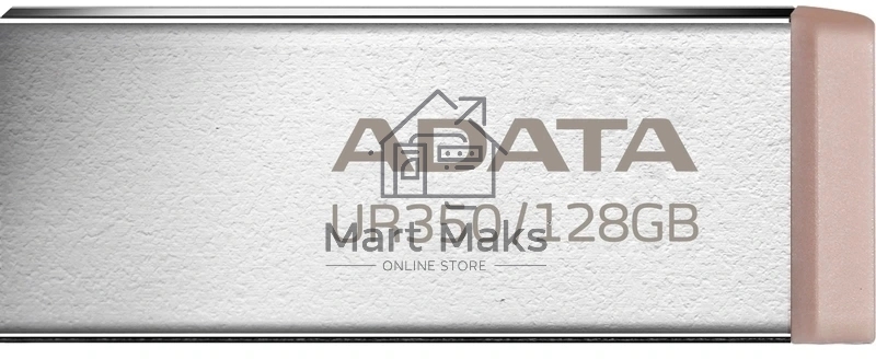 Флешка USB R/W ADATA UR350-128G-RSR/BG USB3.2 128G BROWN