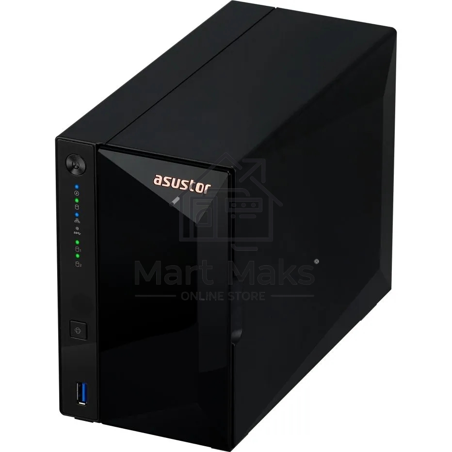 Система хранения данных ASUSTOR AS3302T V2/ASUSTOR/2 BAY/EU