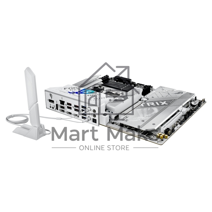 Материнская плата ASUS ROG STRIX X870-A GAMING WIFI, AM5, AMD X870, 4xDDR5, 2xSATA, 4xM.2, 1xPCI-E 4.0 x4, 1xPCI-E 5.0 x16, 1xHDMI, 1xDP, 1x 2.5Gb LAN, 4xUSB-A 3.2 Gen 1, 5xUSB-A 3.2 Gen 2, 1xUSB-C 3.2 Gen 2, 2xUSB4, 2x3.5 мм, 7.1, ATX