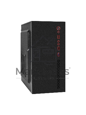 Компьютерный корпус Minitower ExeGate BAA-403U2-AAA450 (mATX, БП AAA450 с вент. 8см, 1*USB/2*USB 3.0, HD Audio, черный)