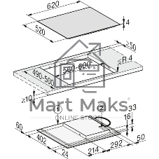 Индукционная варочная панель KM 7361 FL MIELE