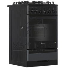 Плита газовая Gefest ПГ 5500-02 0115 черный, конфорок 4 шт, духовка 52 л, 50 см x 85 см x 58.5 см