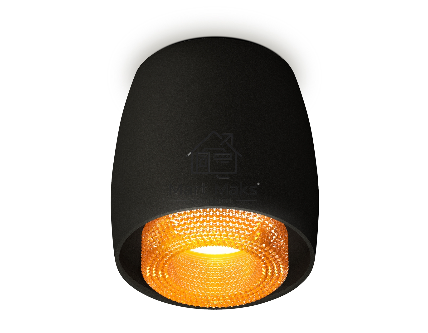 Светильник Ambrella Light XS1142024 SBK/CF черный песок/кофе MR16 GU5.3 (C1142, N7195)