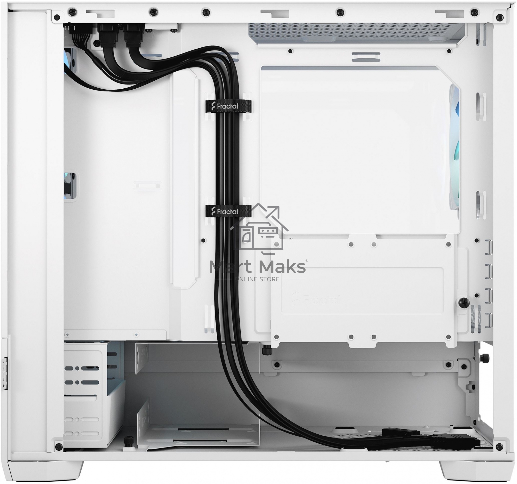 Корпус Fractal Design Pop Mini Air RGB White TG Clear Tint FD-C-POR1M-01
