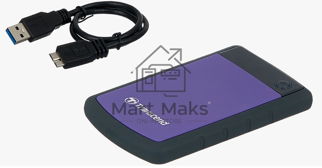 Внешний жесткий диск Transcend USB 3.0 2Tb TS2TSJ25H3P StoreJet 25H3P (5400 об/мин) 2.5