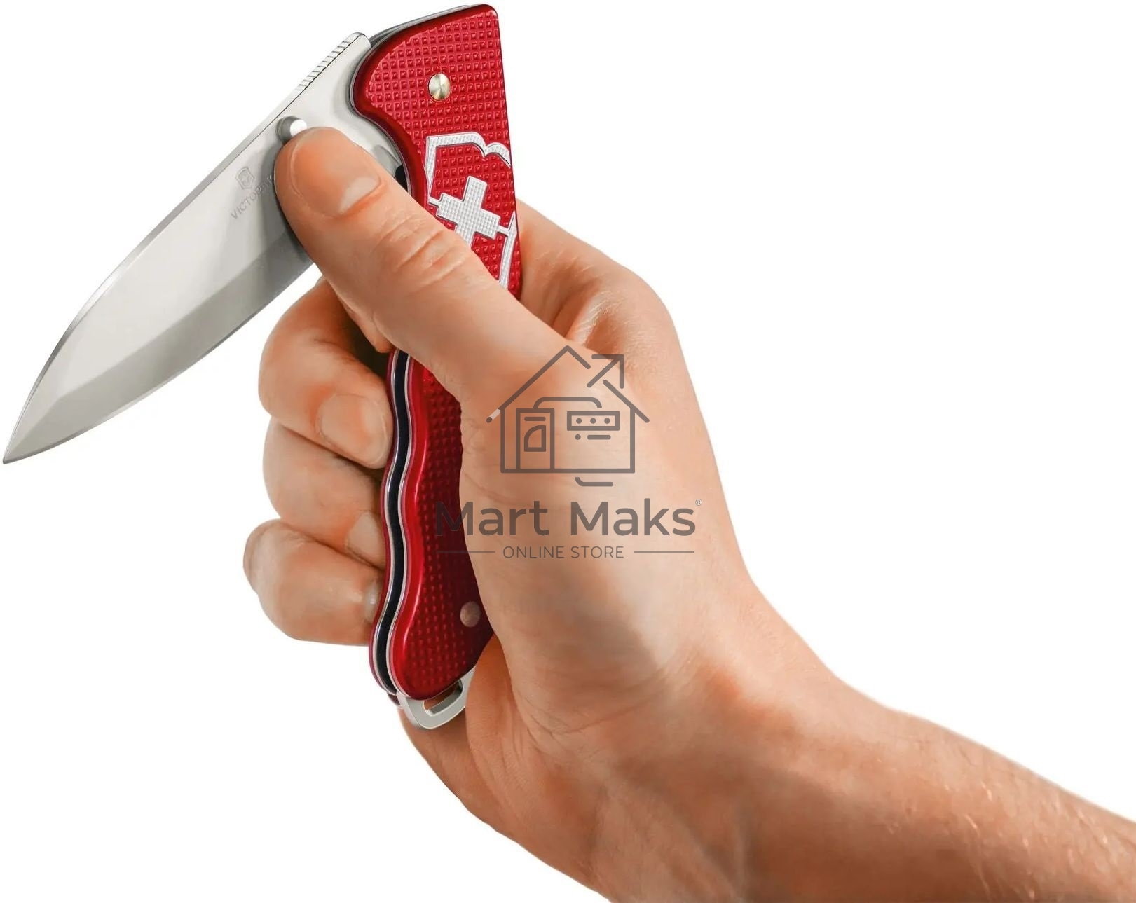 Нож перочинный Victorinox Evoke Alox (0.9415.D20) 136мм 5функц. красный без чехла подар.коробка