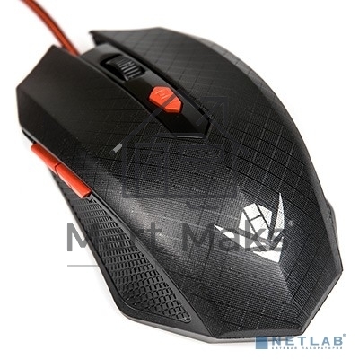 Мышь проводная Dialog Nakatomi MOG-08U черный, 2400 dpi, USB, кнопки - 6