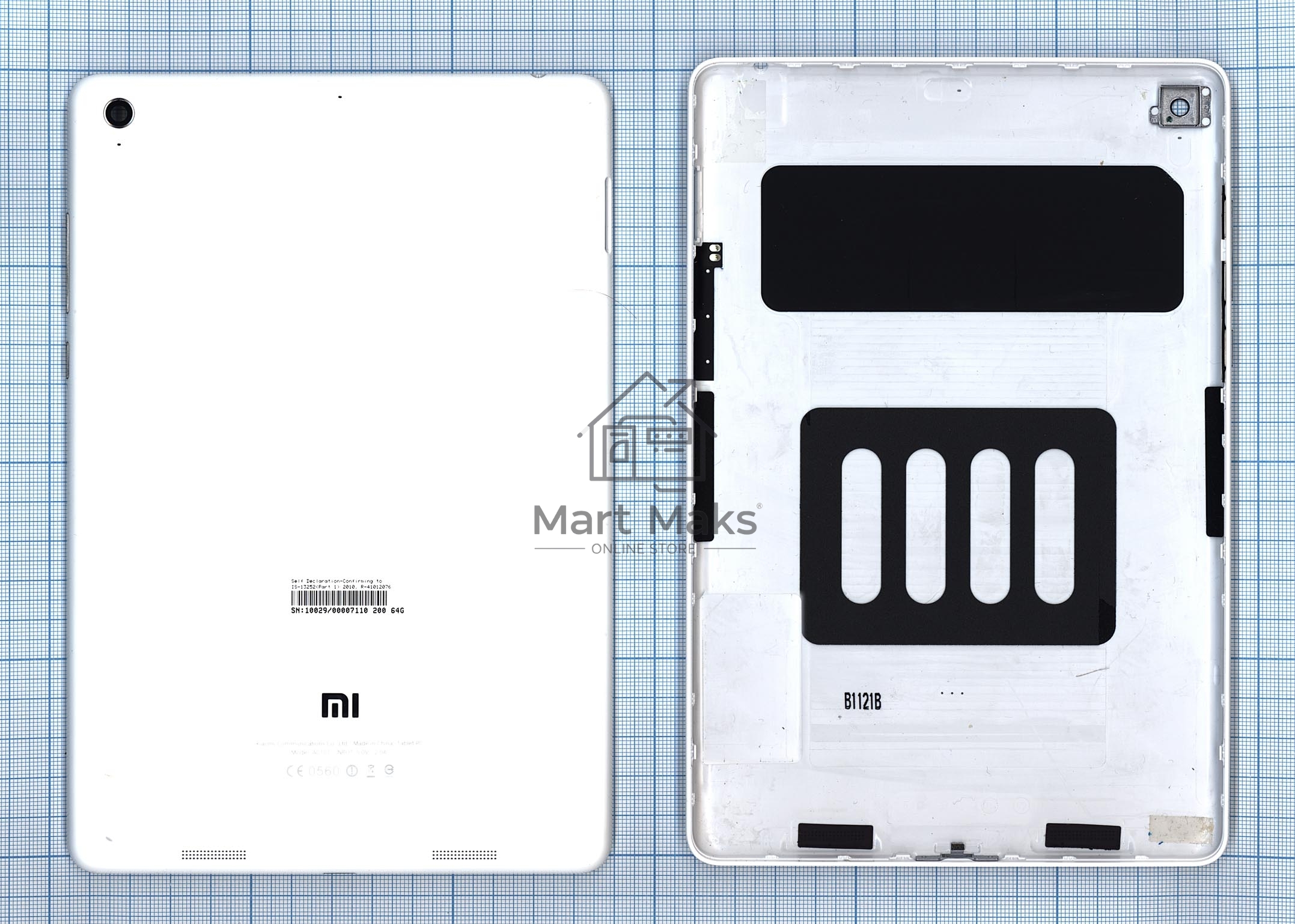 Задняя крышка для Xiaomi MiPad  белый