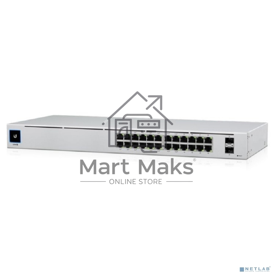 Коммутатор UBIQUITI USW-24-POE 24PORT 1000M 2SFP POE
