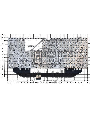 Клавиатура для ноутбука Huawei matebook X pro черная