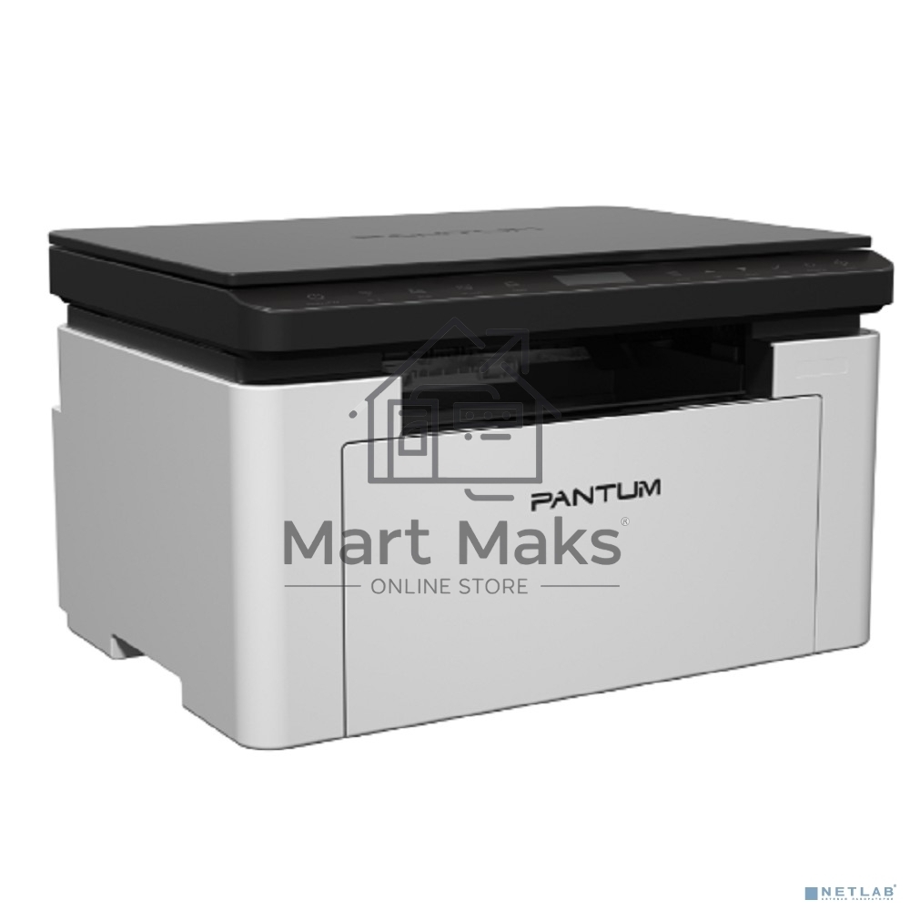 МФУ лазерный Pantum BM1800 ЧБ, А4, C/P/S, 18 стр/мин, 600x600 dpi, 256Мб RAM, лоток 150 стр, USB, черный корпус
