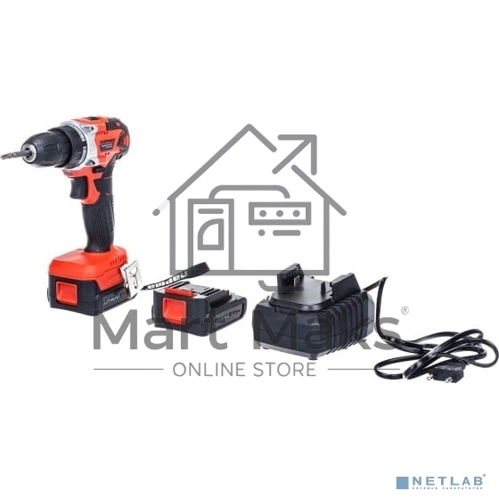 Дрель-шуруповерт Парма акк. ДША-02А-2016/2Li 02.021.00010