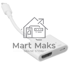 Переходник Rexant Lighting (Male) - HDMI (Female)