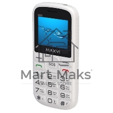Мобильный телефон Maxvi B201 белый