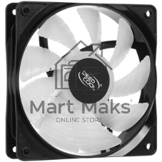 Вентилятор для корпуса DEEPCOOL RF120B черный, 120 мм, 1300 об/мин, 21.9 дБ, 3 pin