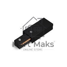 Ввод питания для накладного шинопровода GL7152 BK черный матовый ввод питания IP20 Standard 220V NEW 108*35*20