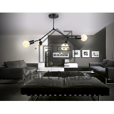 Светильник Ambrella light TR8033/4 BK черный E27*4 max 40W D670*440