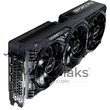 Видеокарта Palit GeForce RTX 5080 GamingPro, 16 GB GDDR7, 256 bit, 3xDisplayPort, HDMI, GPU 2617 MHz