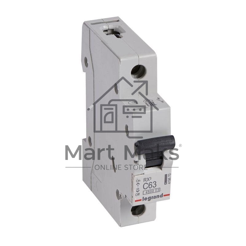 Выключатель автоматический Legrand 419670 RX3 4,5кА 63А 1П C