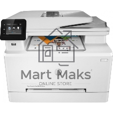 МФУ лазерное HP Color LaserJet Pro M283fdw (7KW75A), A4, цветной, печ. до 21 стр/мин., скан. до 26 стр/мин. (ч/б) 22 стр/мин. (цвет), 600 x 600 dpi (печать) 300x300dpi (скан), USB, RJ-45, Wi-Fi, Air Print, Mopria