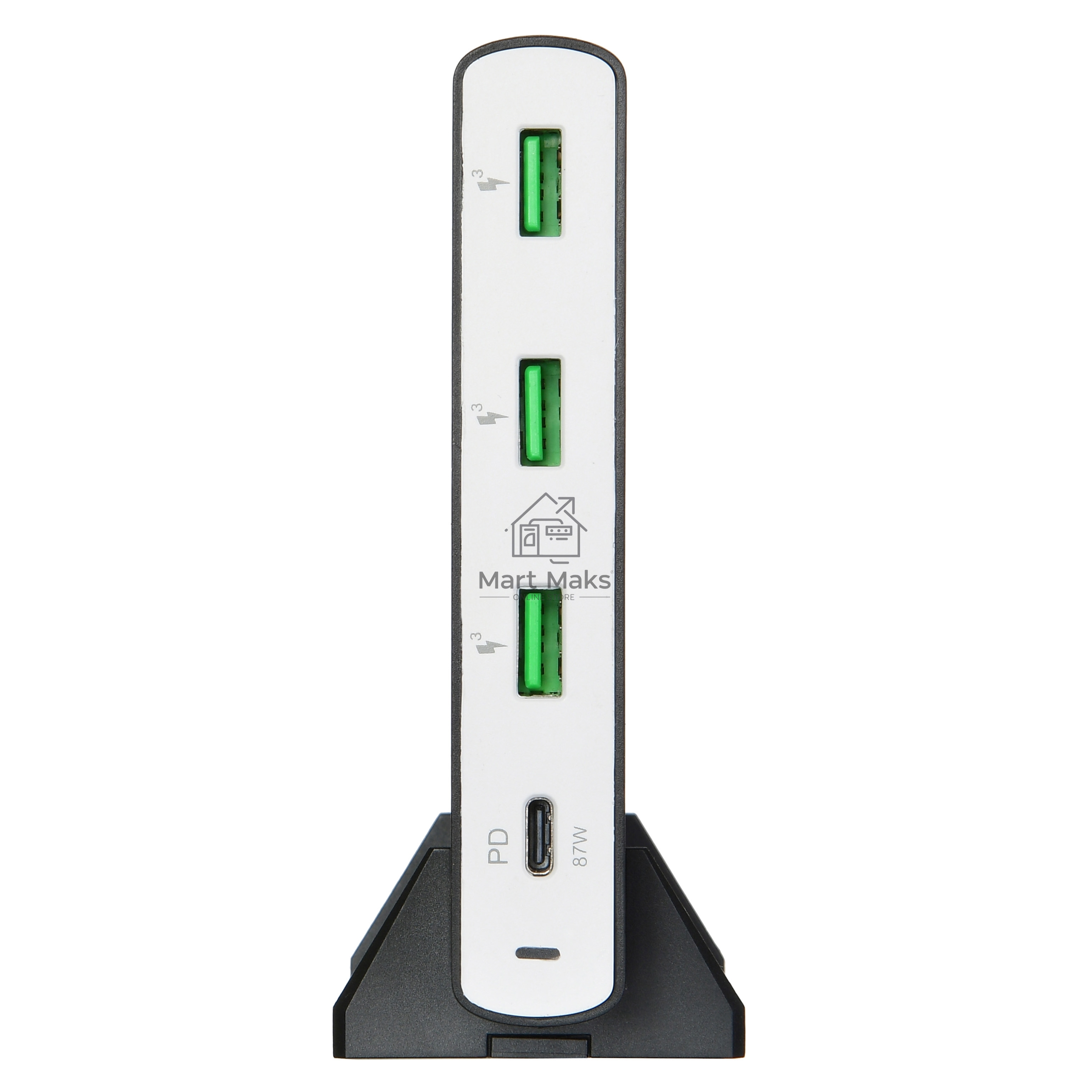 Сетевое зарядное устройство  ACD-P904U-V1B 90Вт, 4xUSB 1PD+3QC, 3.6~20В/4.35А(max) RTL