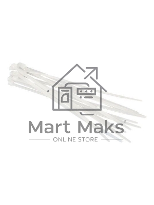 Стяжка нейлоновая неоткрывающаяся Hyperline GT-200IC, безгалогенная (halogen free), 200x3.6мм, (100 шт)