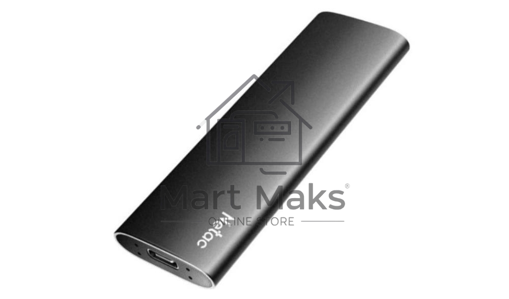 Внешний накопитель SSD Netac 1.0Tb Z SLIM <NT01ZSLIM-001T-32BK> (USB3.2, up to 520/480MBs, 100х29.5х9mm, Black)