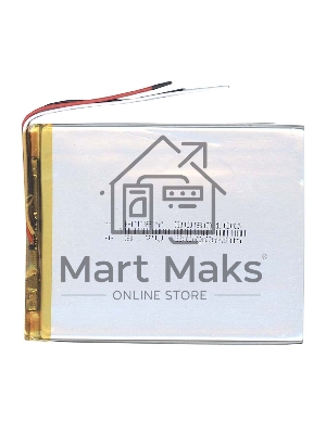 Аккумулятор Li-Pol (батарея) 3x80x100мм 3pin 3.7V/3000mAh